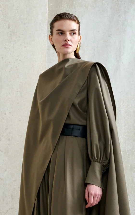 Natan Pino Blouse in Dark Green