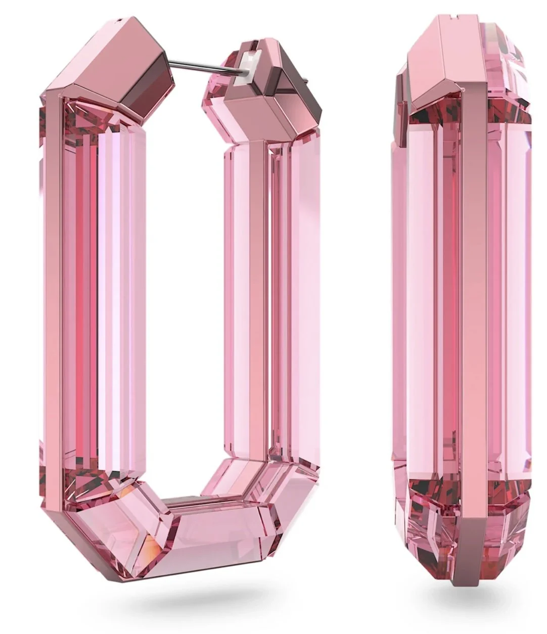 Swarovski Lucent Hoop Earrings