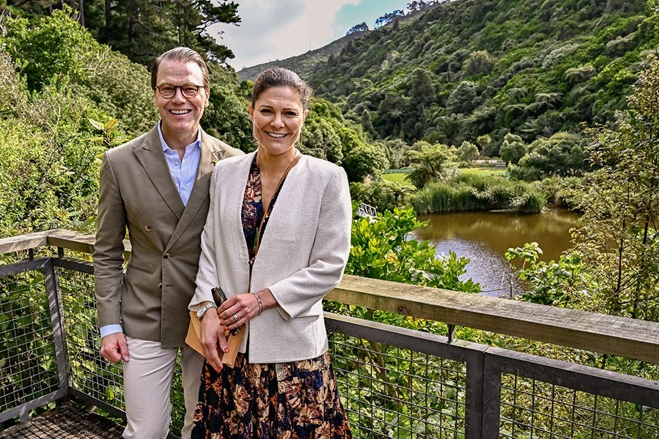Crown Princess Victoria and Prince Daniel visit New Zealand - Day 2