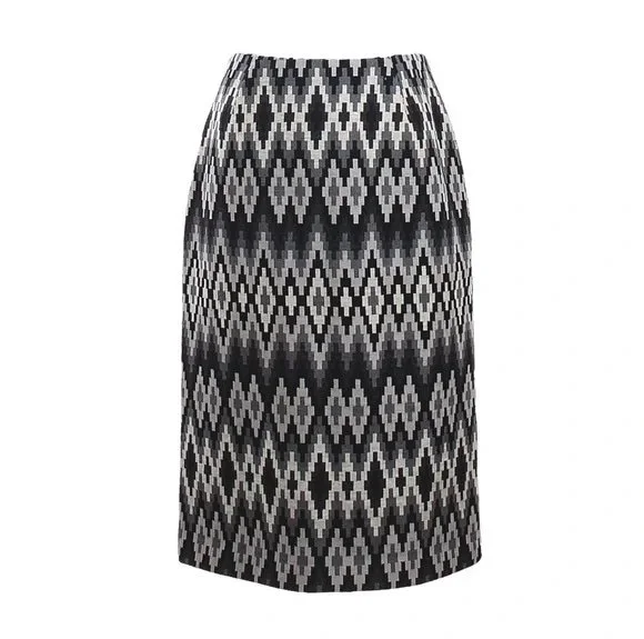 Michael Kors Geometric Pencil Skirt