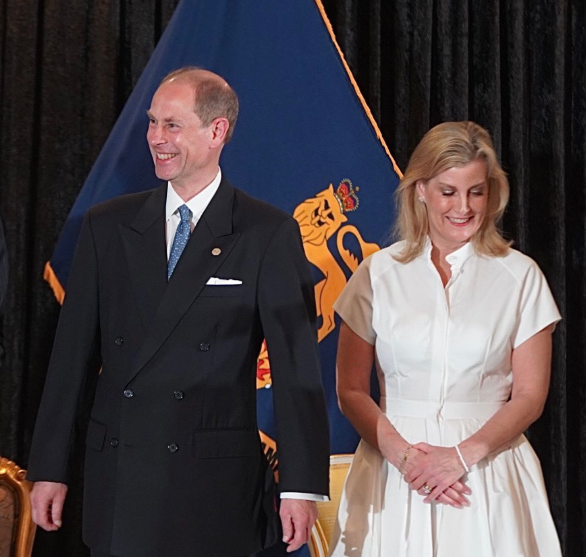 The Earl and Countess of Wessex visit the Bahamas - Day 1
