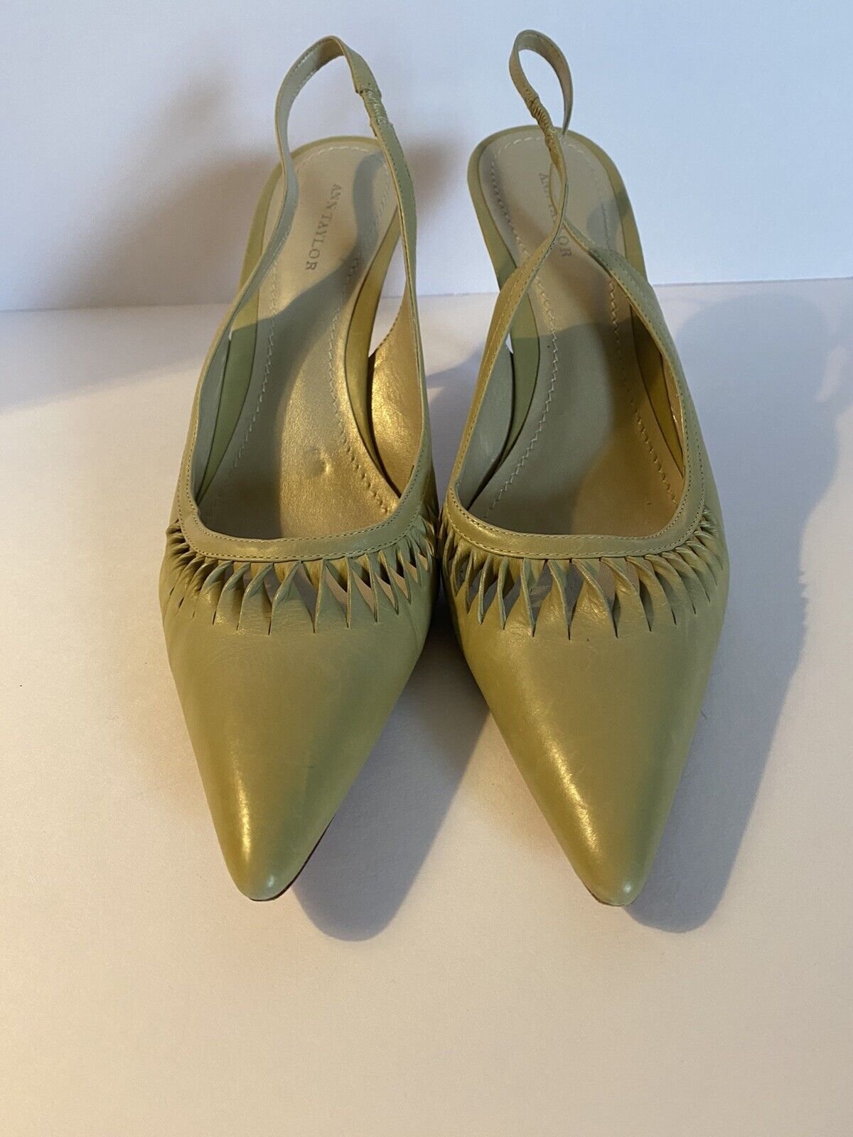 Ann Taylor Twisted Slingback Pumps — UFO No More