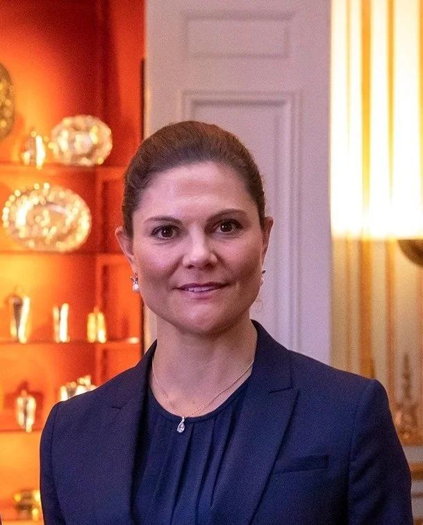 Crown Princess Victoria attends meetings at the Royal Castle
