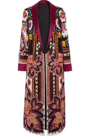 Etro Reversible Patterned Coat