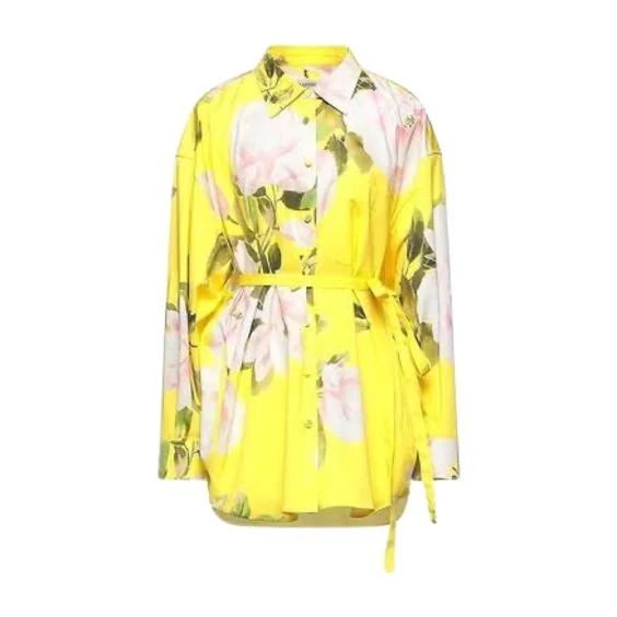 Valentino Floral Cotton and Silk Shirt