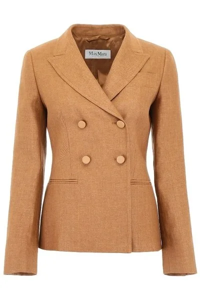 Max Mara Lontra Linen Blazer