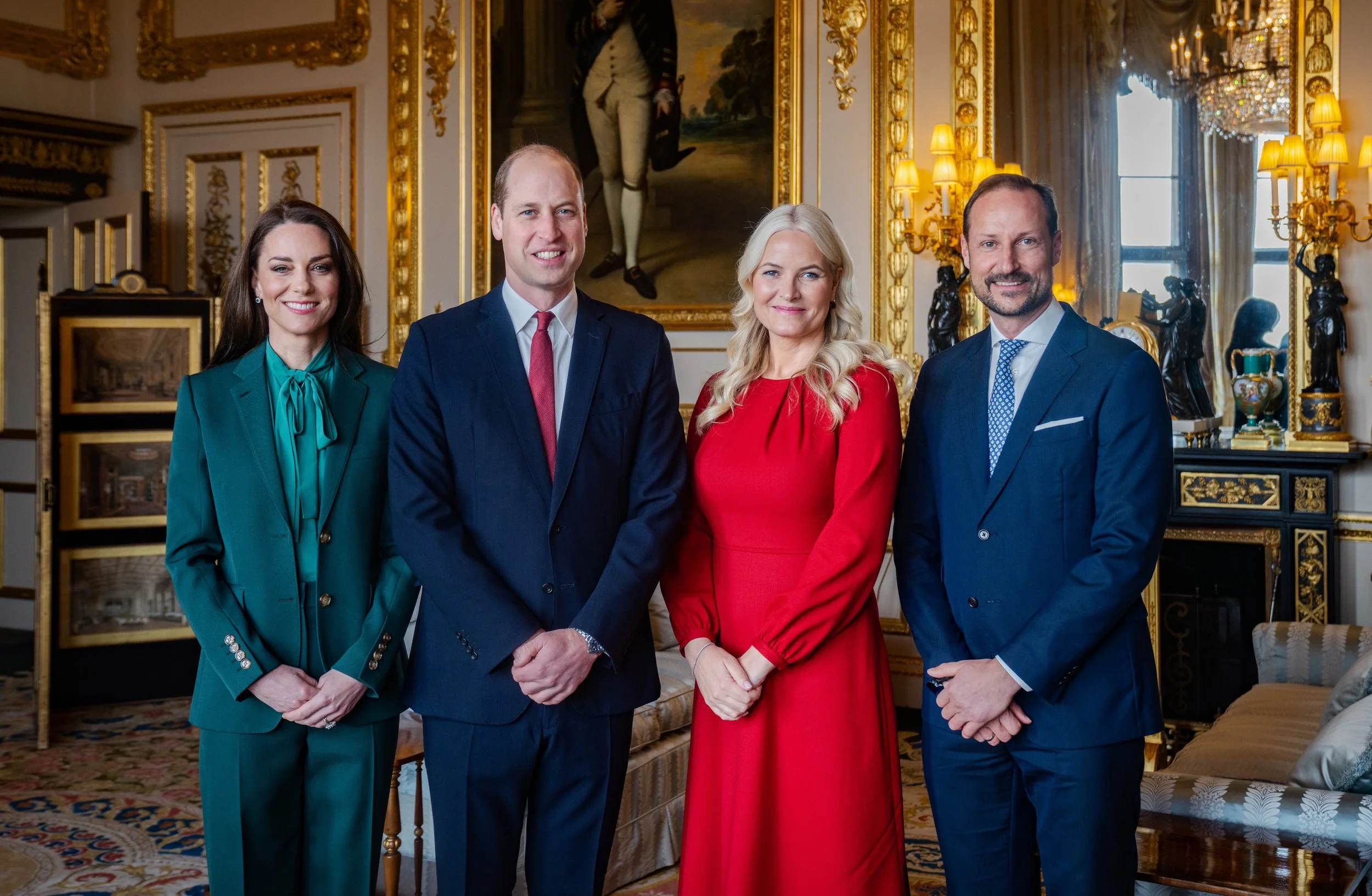 Crown Prince Haakon and Crown Princess Mette-Marit visit London - Day 2