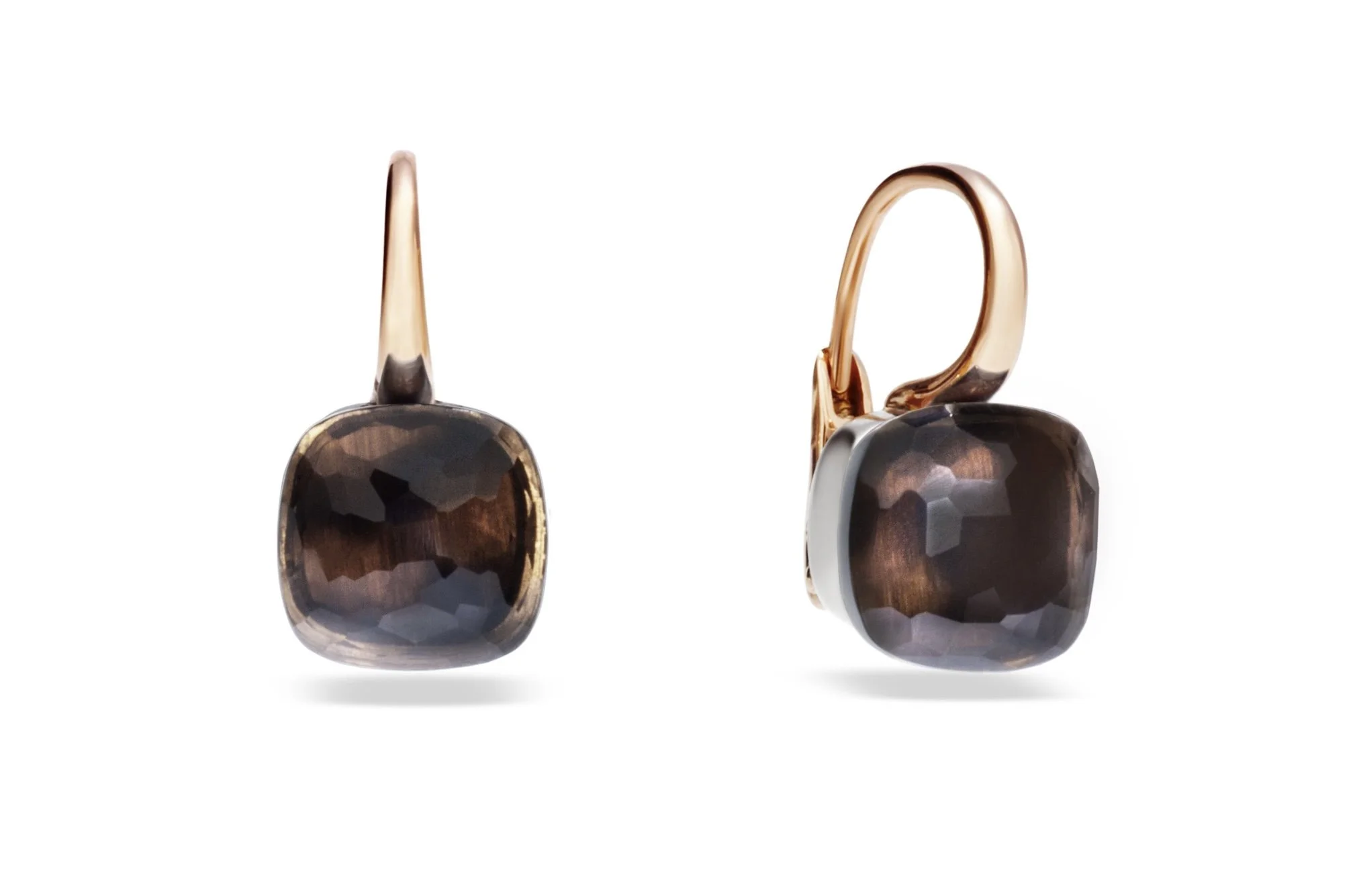Pomellato Nudo Classic Earrings in Smoky Quartz