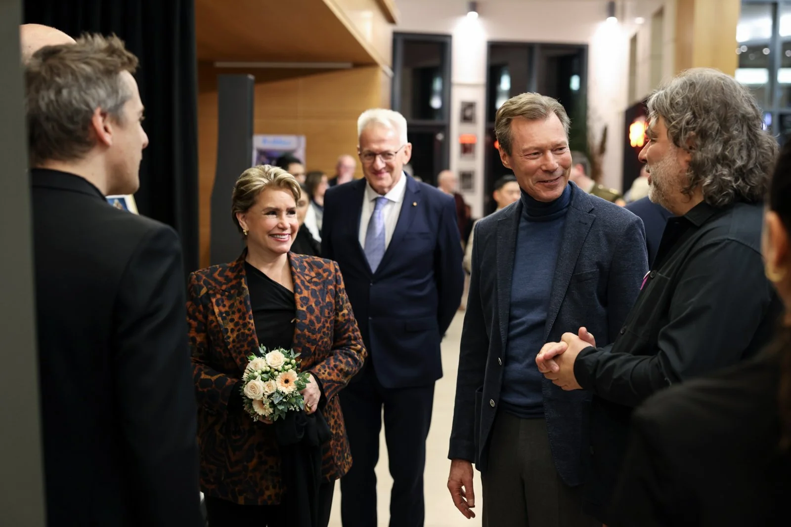 Grand Duke Henri and Grand Duchess Maria Teresa attend benefit concert in Echternach