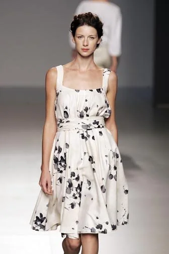 Angel Schlesser Flower Printed Dress