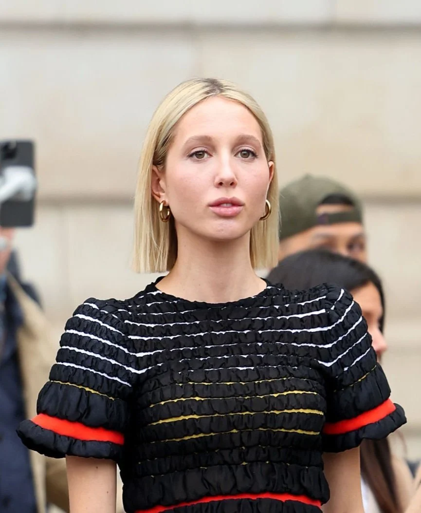 Princess Maria-Olympia attends Louis Vuitton Fashion Show