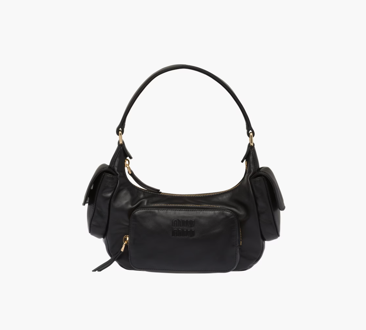 MADELEINE BAG IN NAPPA LEATHER - BLACK