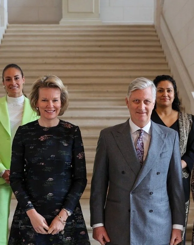 King Philippe and Queen Mathilde host International Women's Day lunch