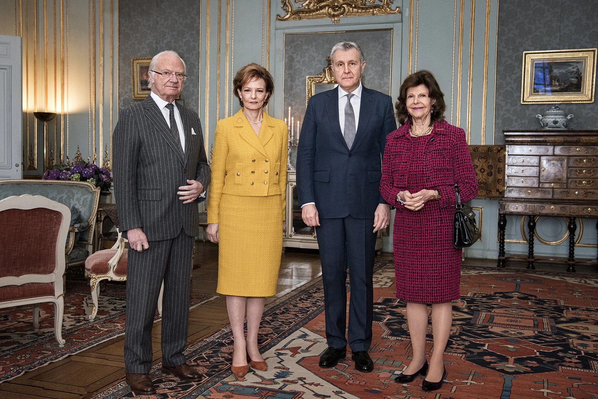 Swedish Royal Family hosts lunch for Margareta, Custodian of the Crown of Romania