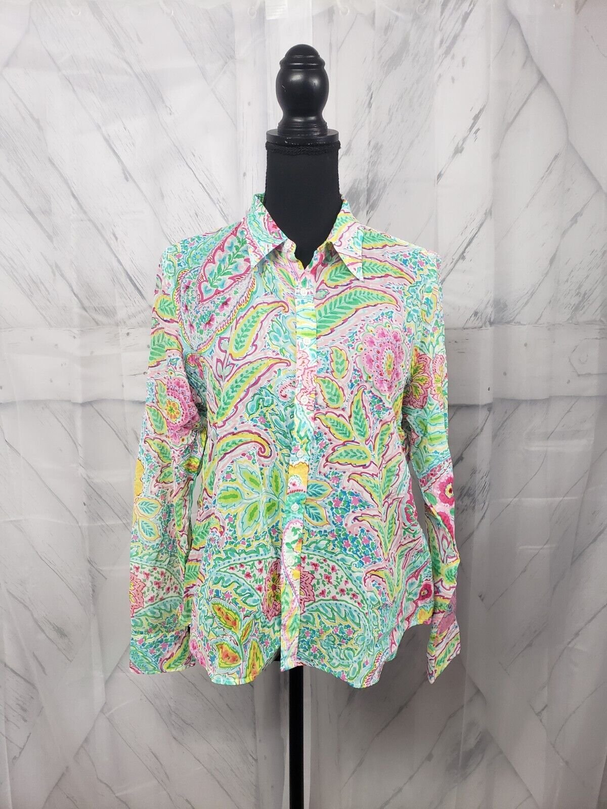 Ralph Lauren Paisley Button Down Shirt — UFO No More