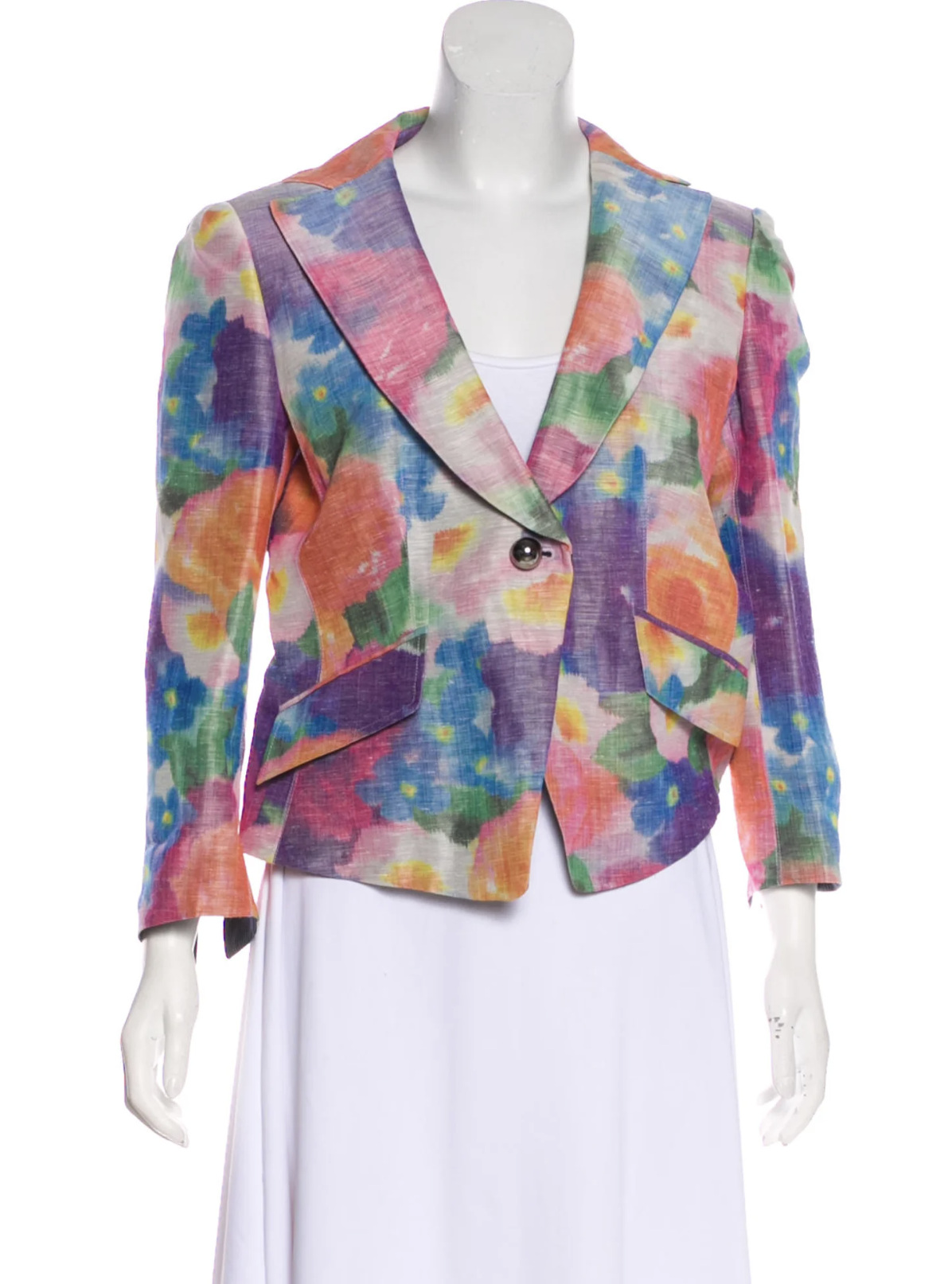 Armani Collezioni Lightweight Linen Blazer
