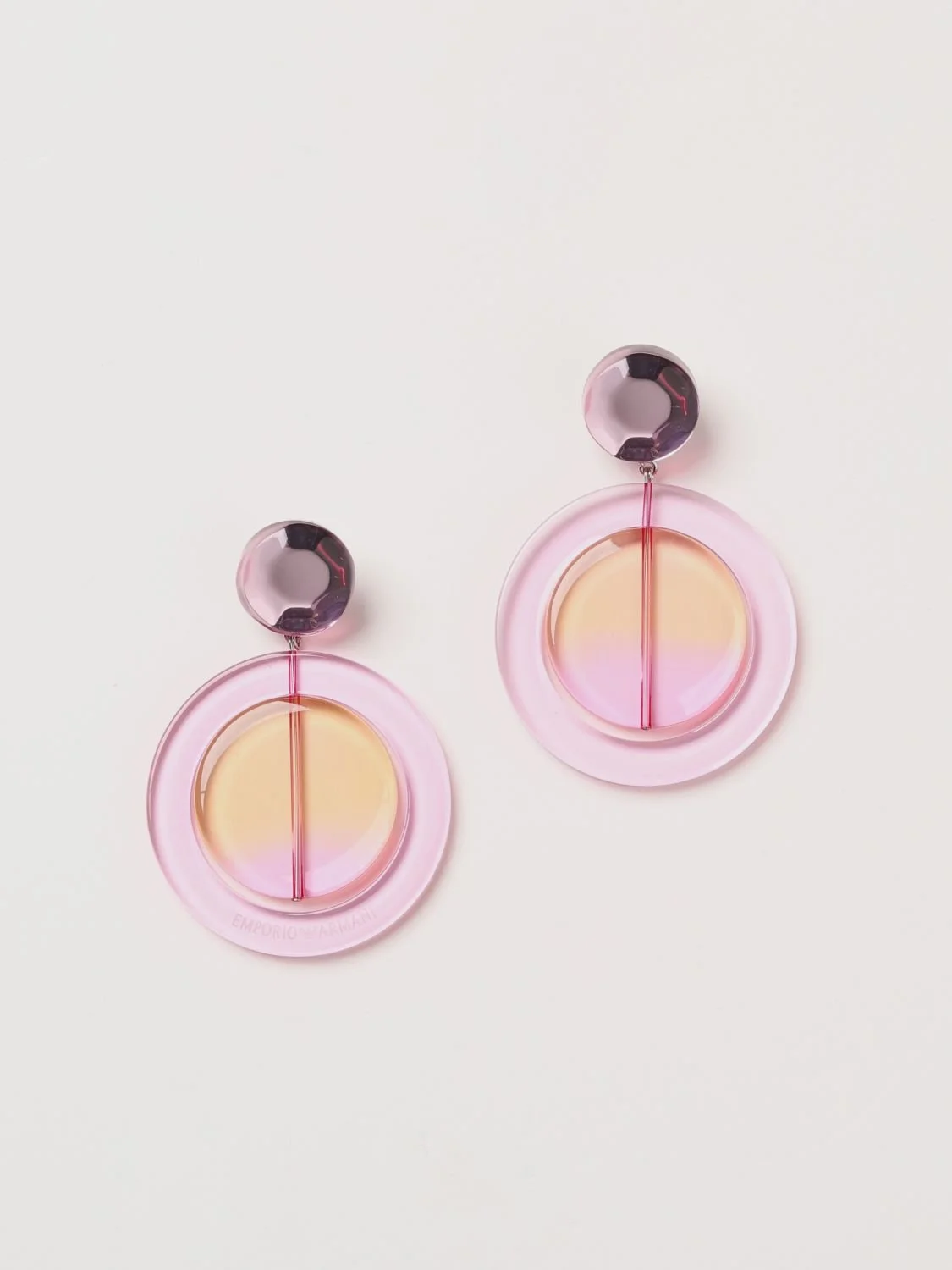 Emporio Armani Round Pendant Earrings