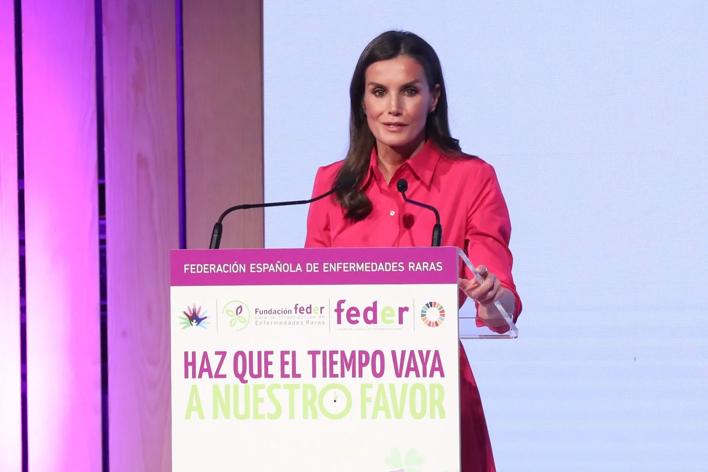 Queen Letizia attends World Rare Diseases Day event