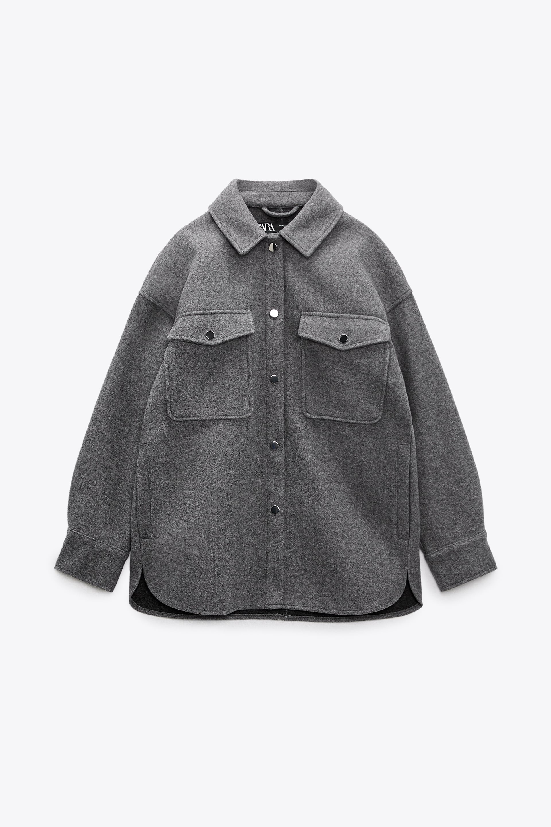 Zara Plush Overshirt with Metal Buttons.jpg