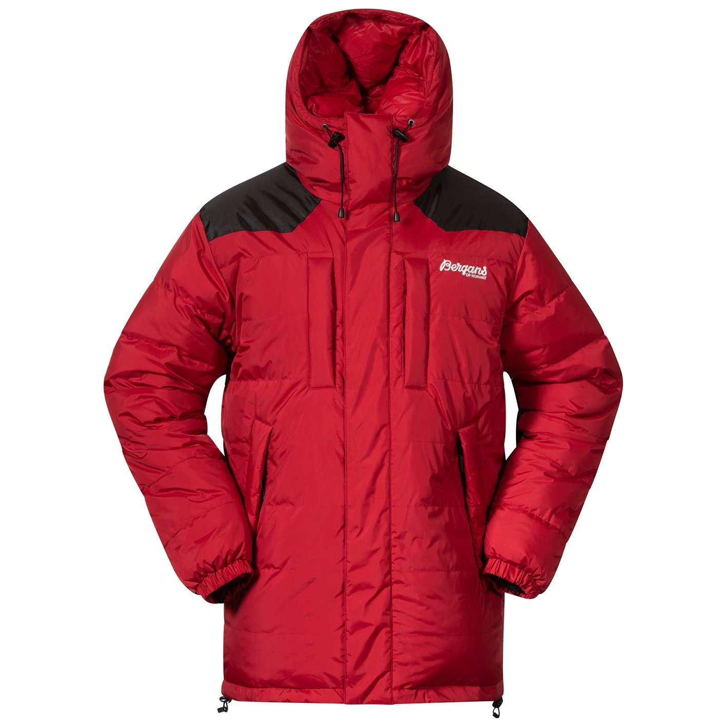 Bergans of Norway Expedition Down Unisex Parka in Red Black.jpg