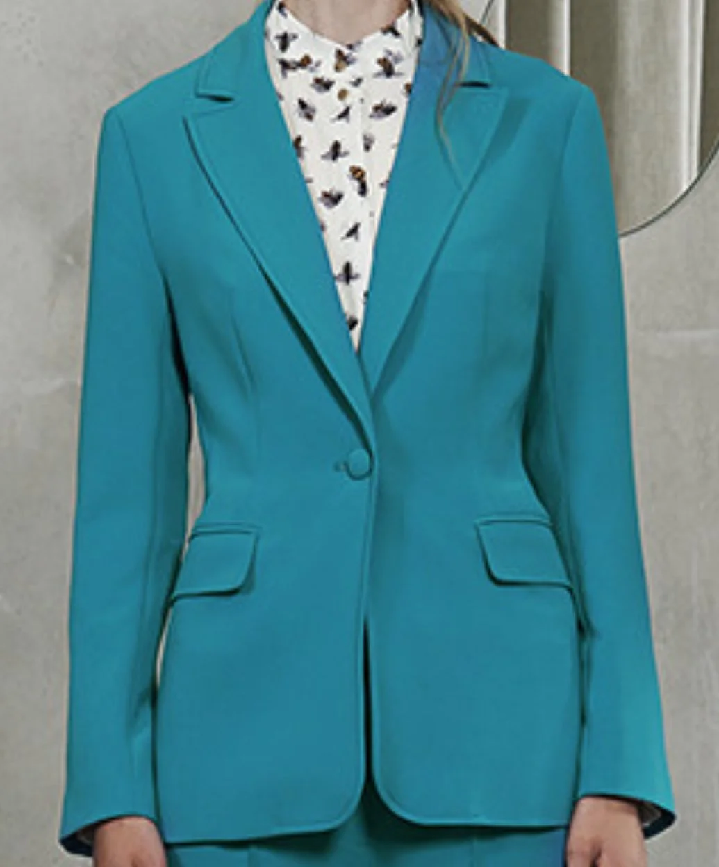 Claes Iversen Forget-Me-Not Blazer in Burgundy