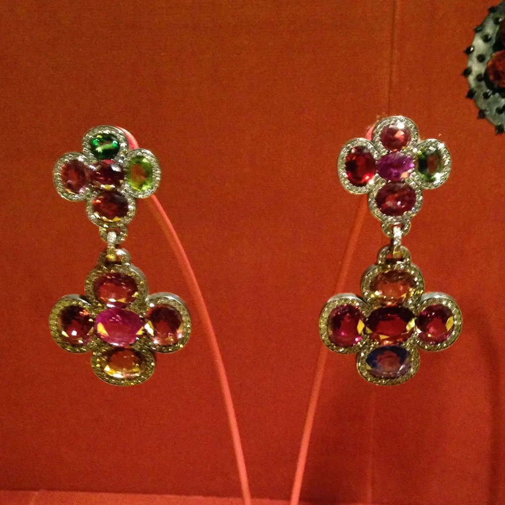 JAR Quatrefoil Pendant Earrings
