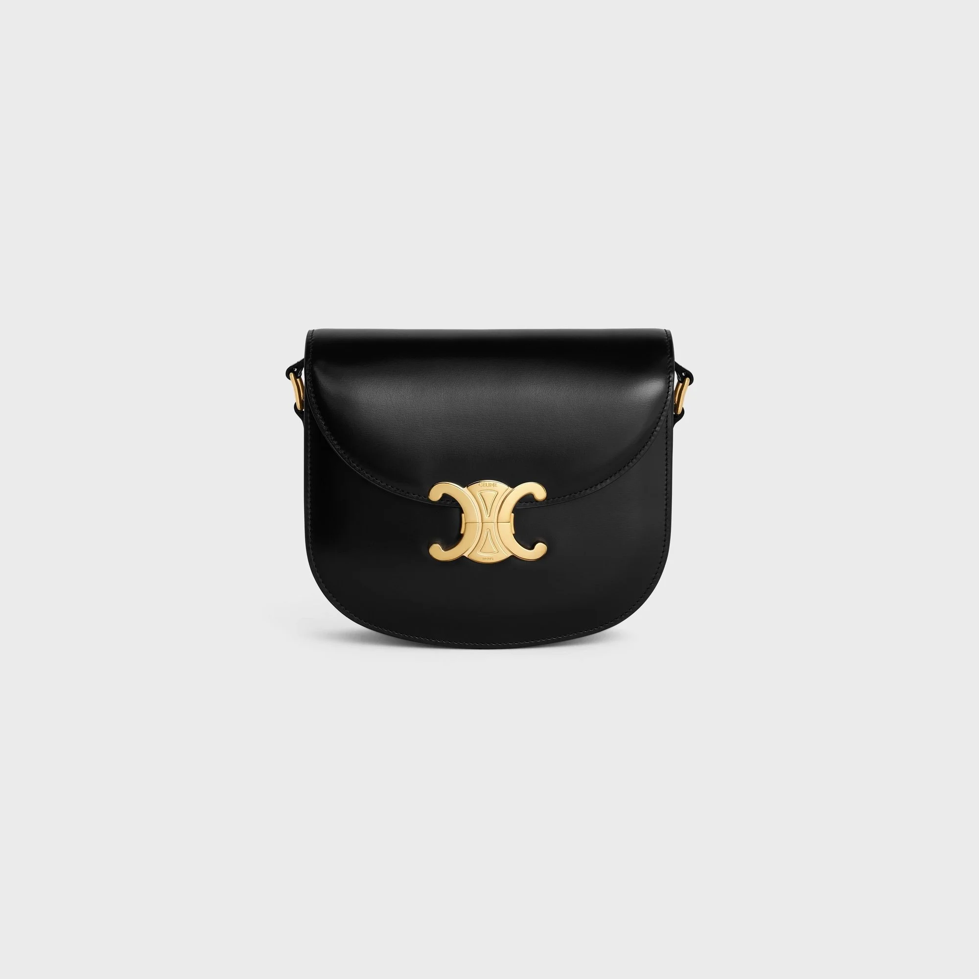 BESACE TRIPHOME 17 CALFSKIN BEIGE CREAM