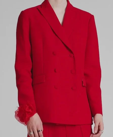 Krohn Double Breasted Suit Jacket