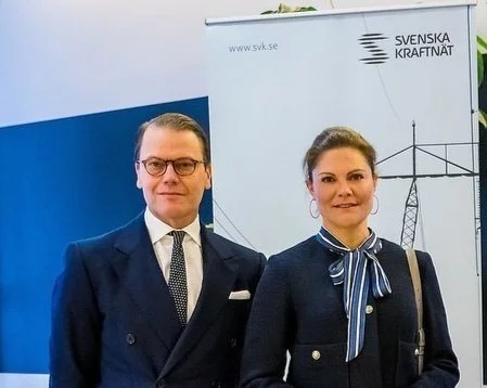 Crown Princess Victoria and Prince Daniel visit Svenska Kraftnät