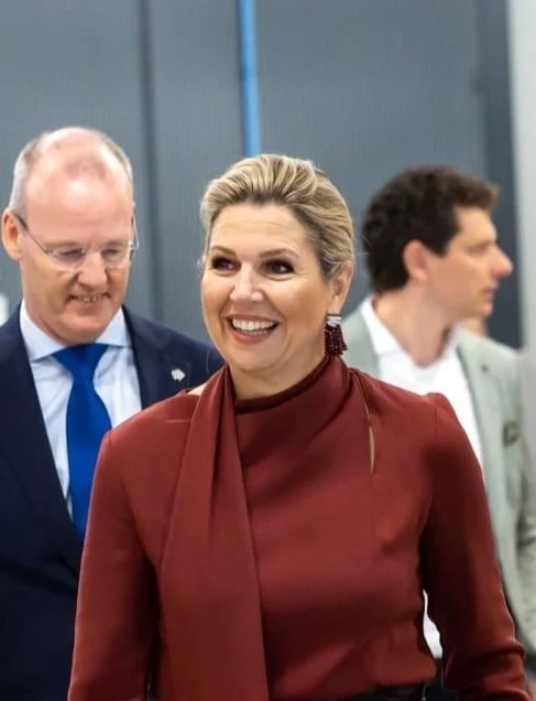 Queen Maxima visits Maan Group