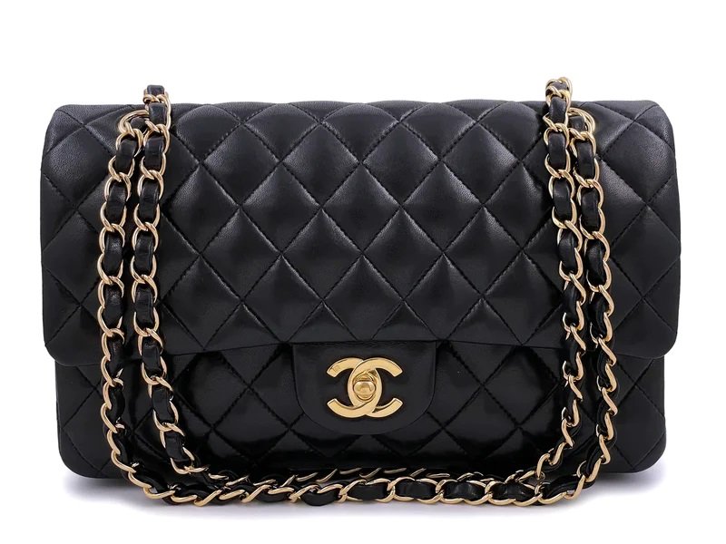Chanel Small Double Flap Bag in Black with Gold Hardware.jpg