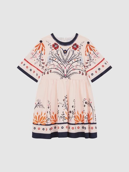 Reiss Ania Floral Printed Dress