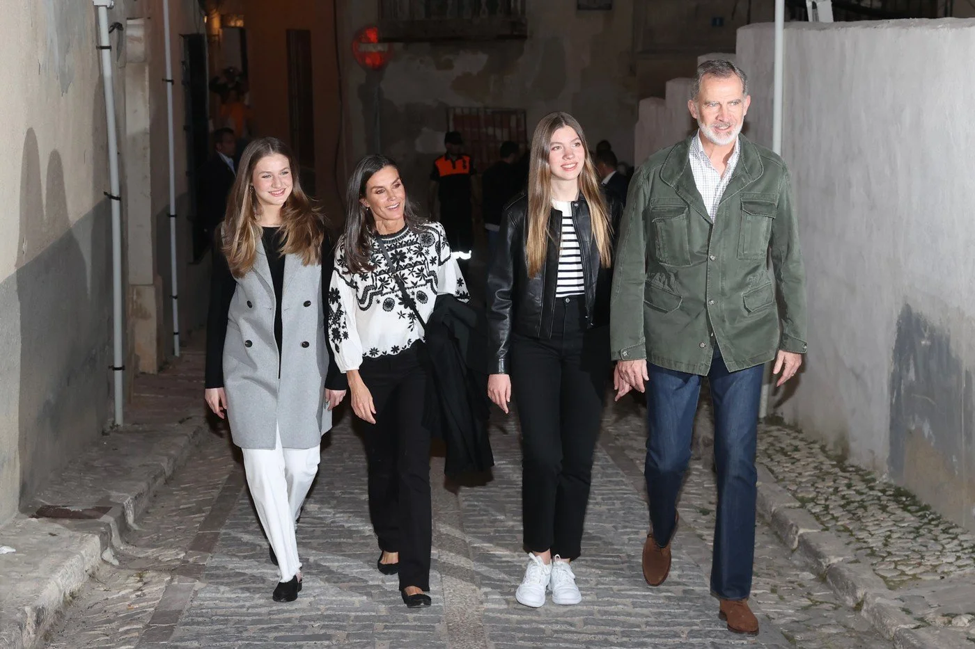 Spanish Royal Family attends representation of The Passion in Chinchón