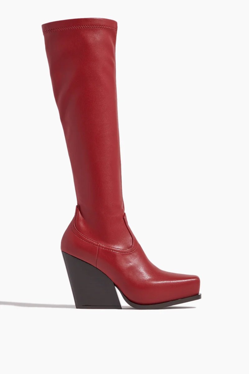 Stella McCartney Cowboy Knee High Boot in Love Red.jpg