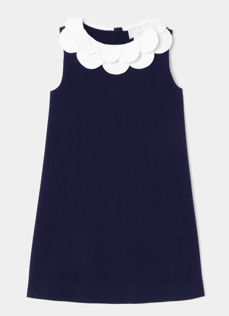 jacadi blue dress Girl dress by Jacadi x Saint James