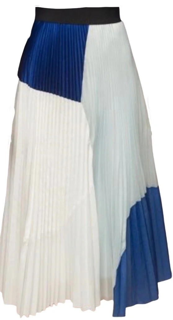 Designers Remix Pleated Midi Skirt