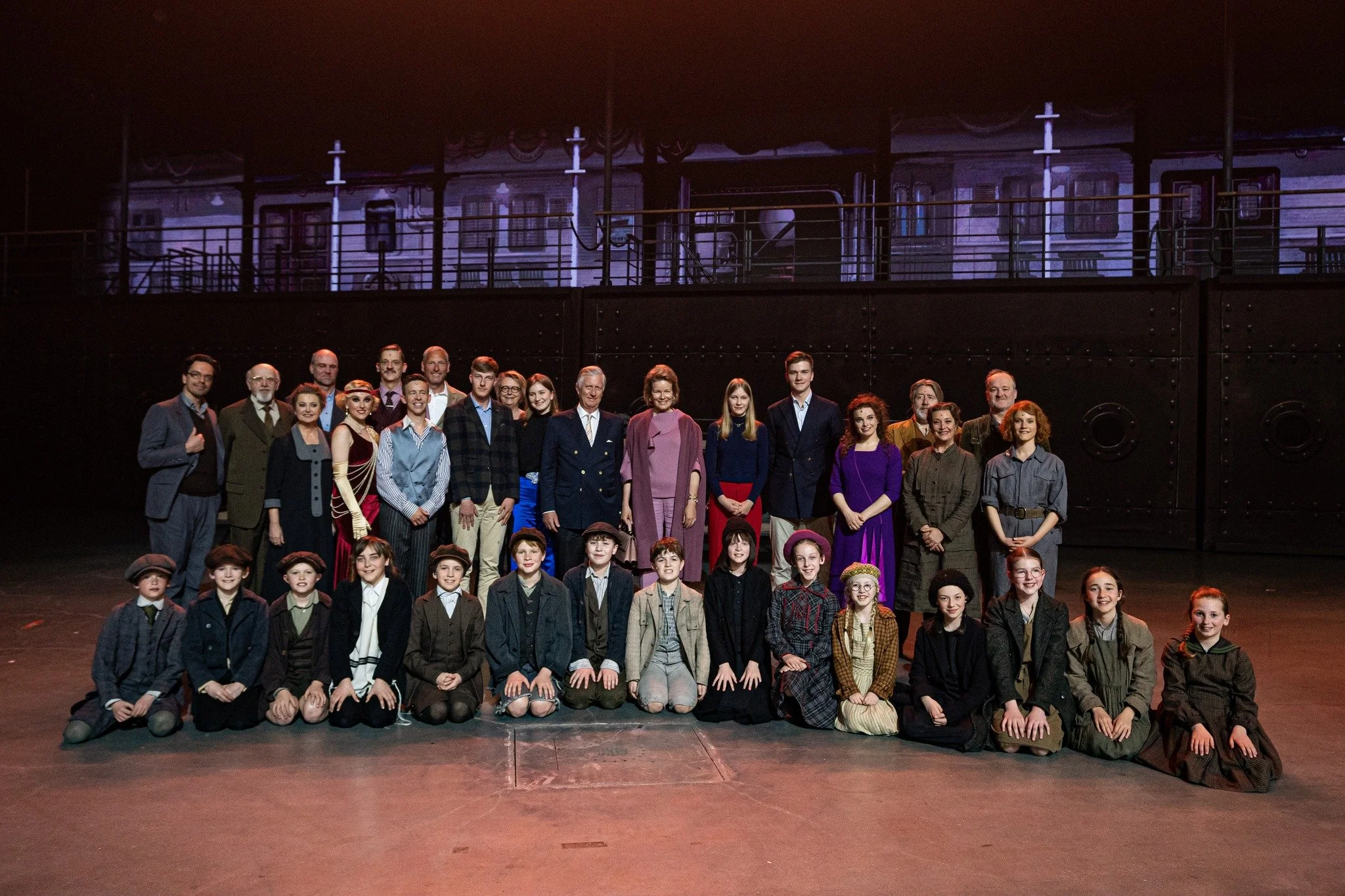 Belgian Royal Family attends Red Star Line musical