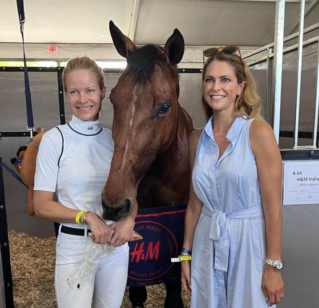 Princess Madeleine and Princess Leonore attend LGCT Grand Prix in Miami