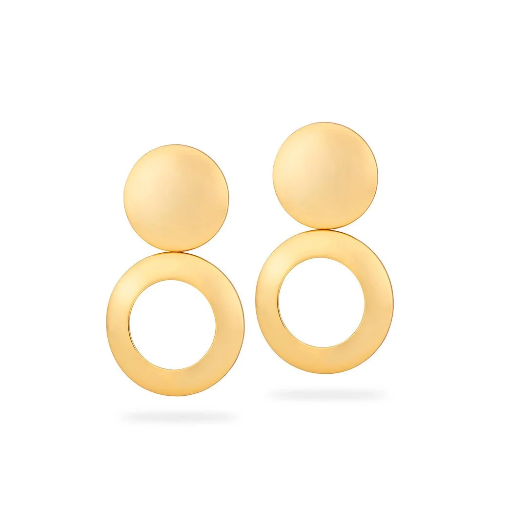 Charlotte Bonde Astrid Dome Vanity Earrings