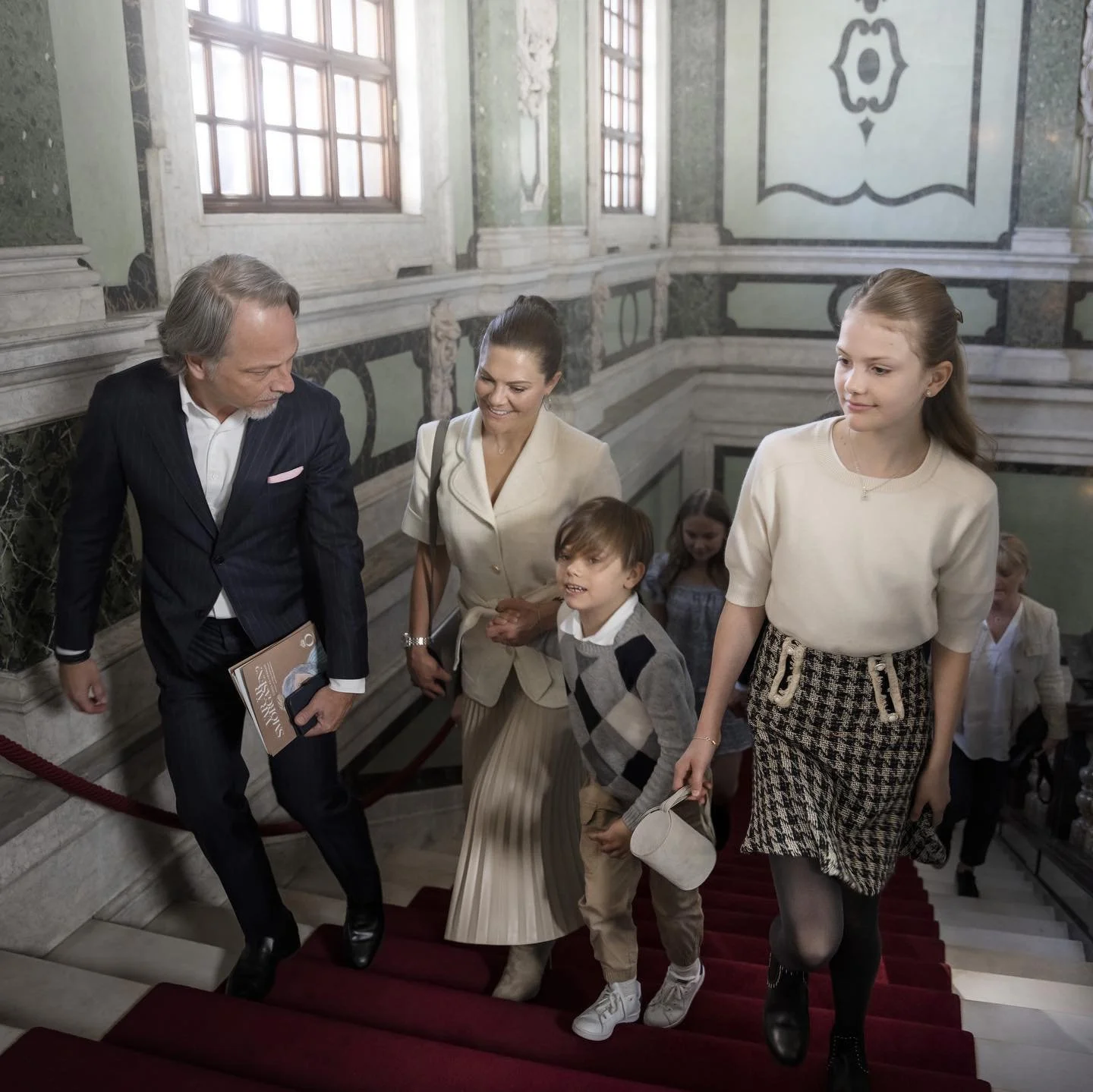 Swedish Royal Family attends ”Var är smörgåsen?” at Kungliga Operan