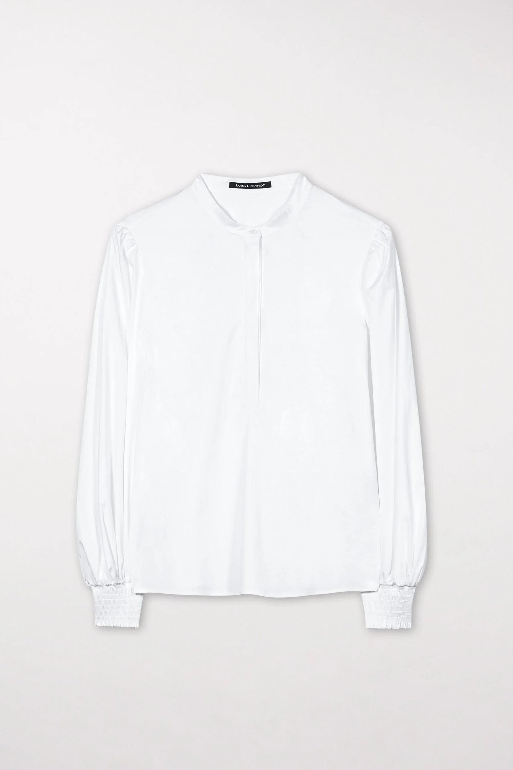 Luisa Cerano Gabardine Blouse