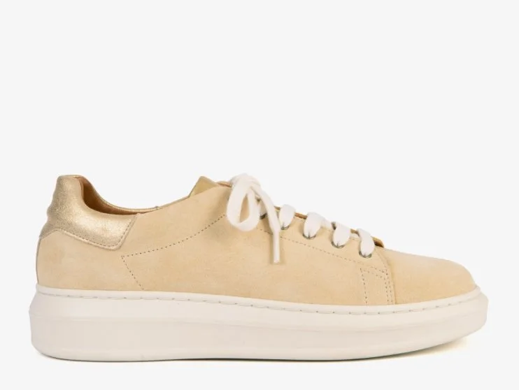 Penelope Chilvers Jet Suede Low Top Trainers