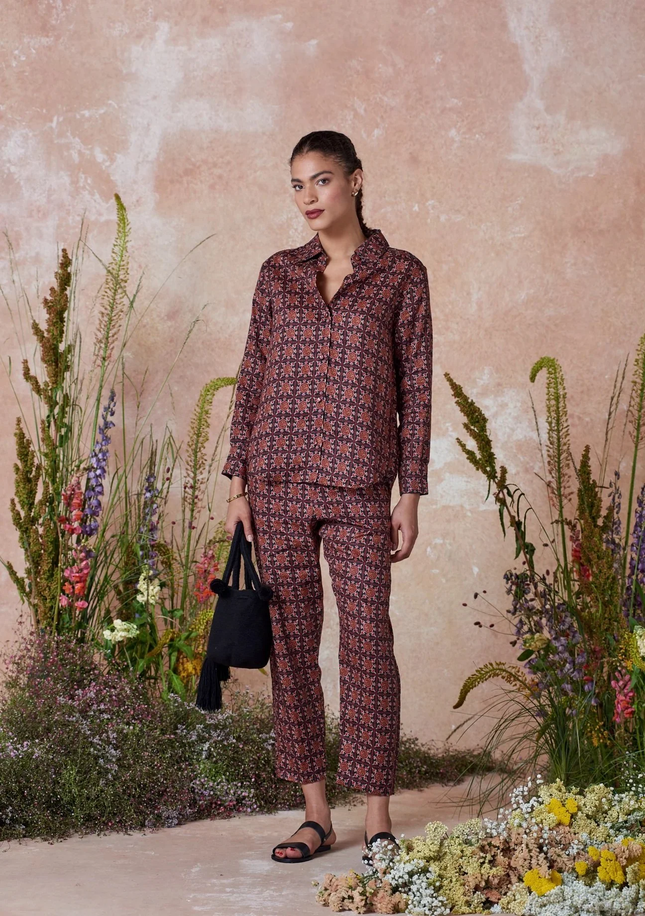 Muzungu Sisters Fern Shirt in Circle of Life