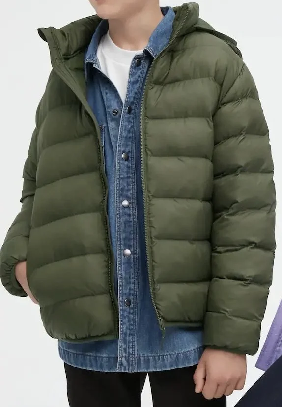 Uniqlo Warm Padded Washable Hooded Parka