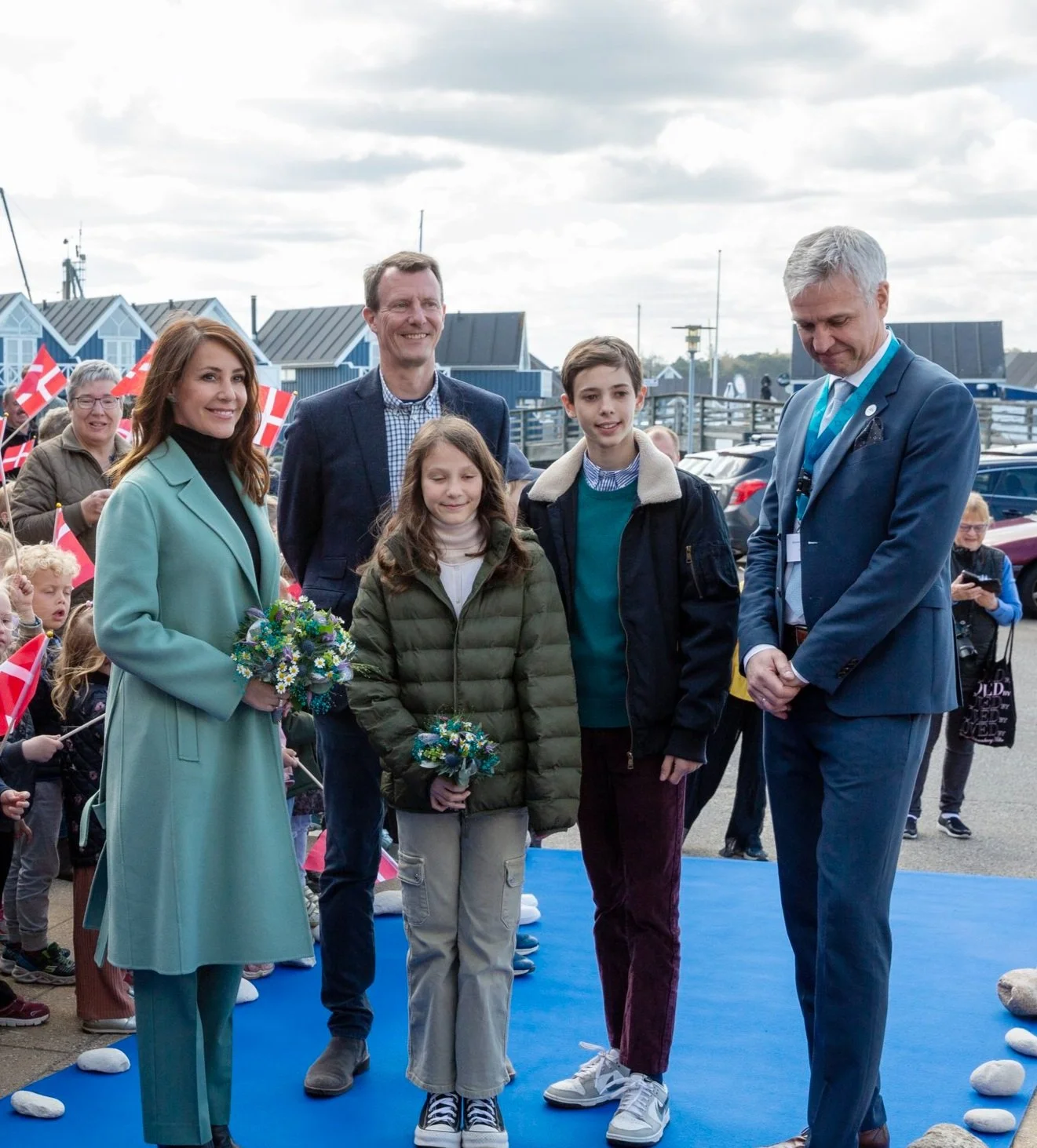 Princess Marie and her family celebrate the Kattegat Centre's 30th anniversary