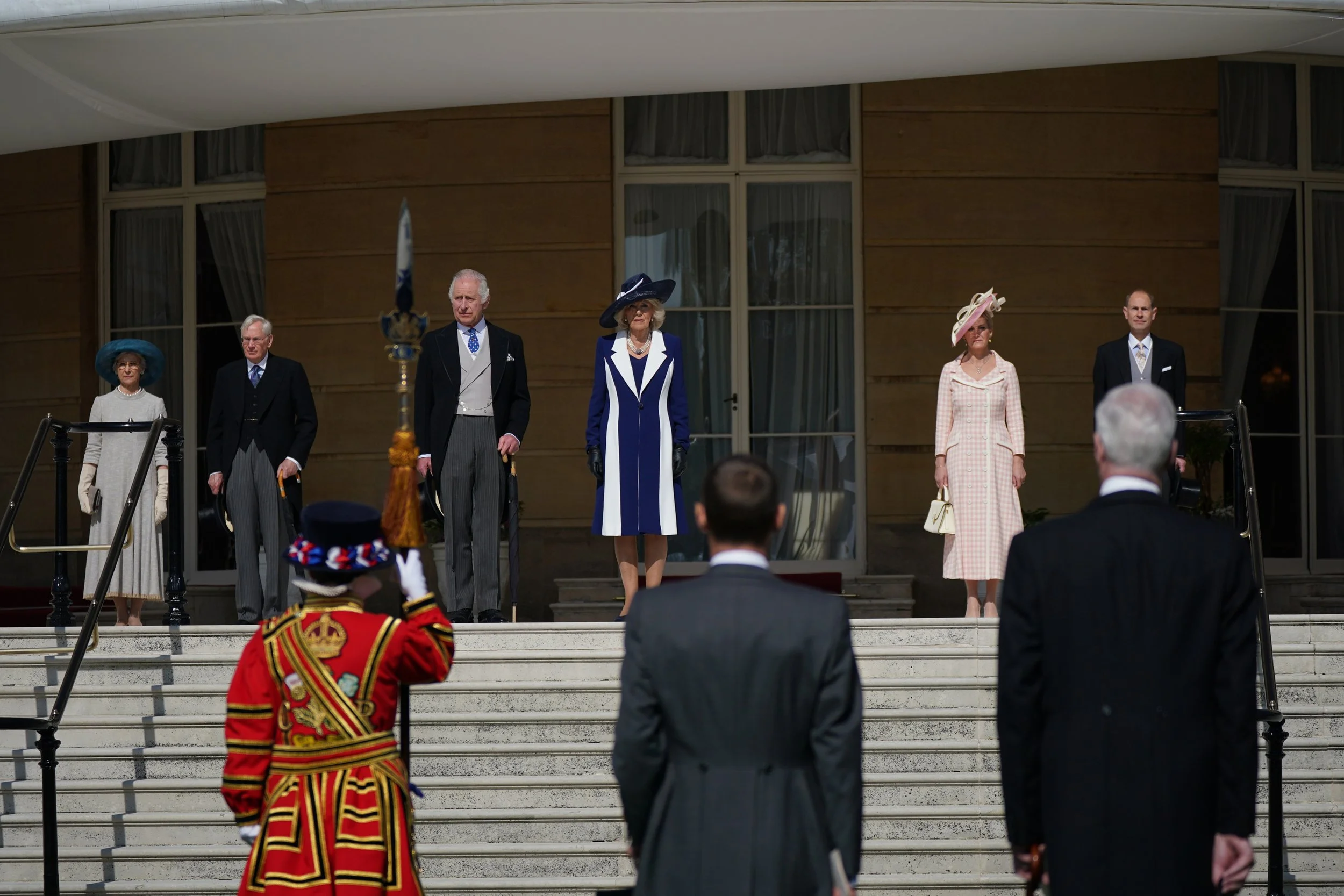 Members of the British Royal Family attend Garden Party at Buckingham Palace