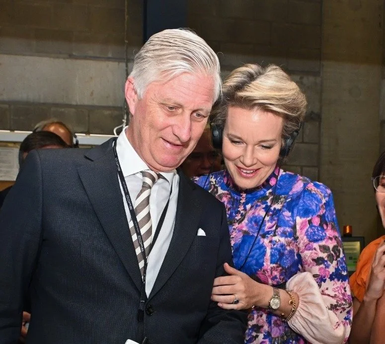King Philippe and Queen Mathilde visit West Flanders Province
