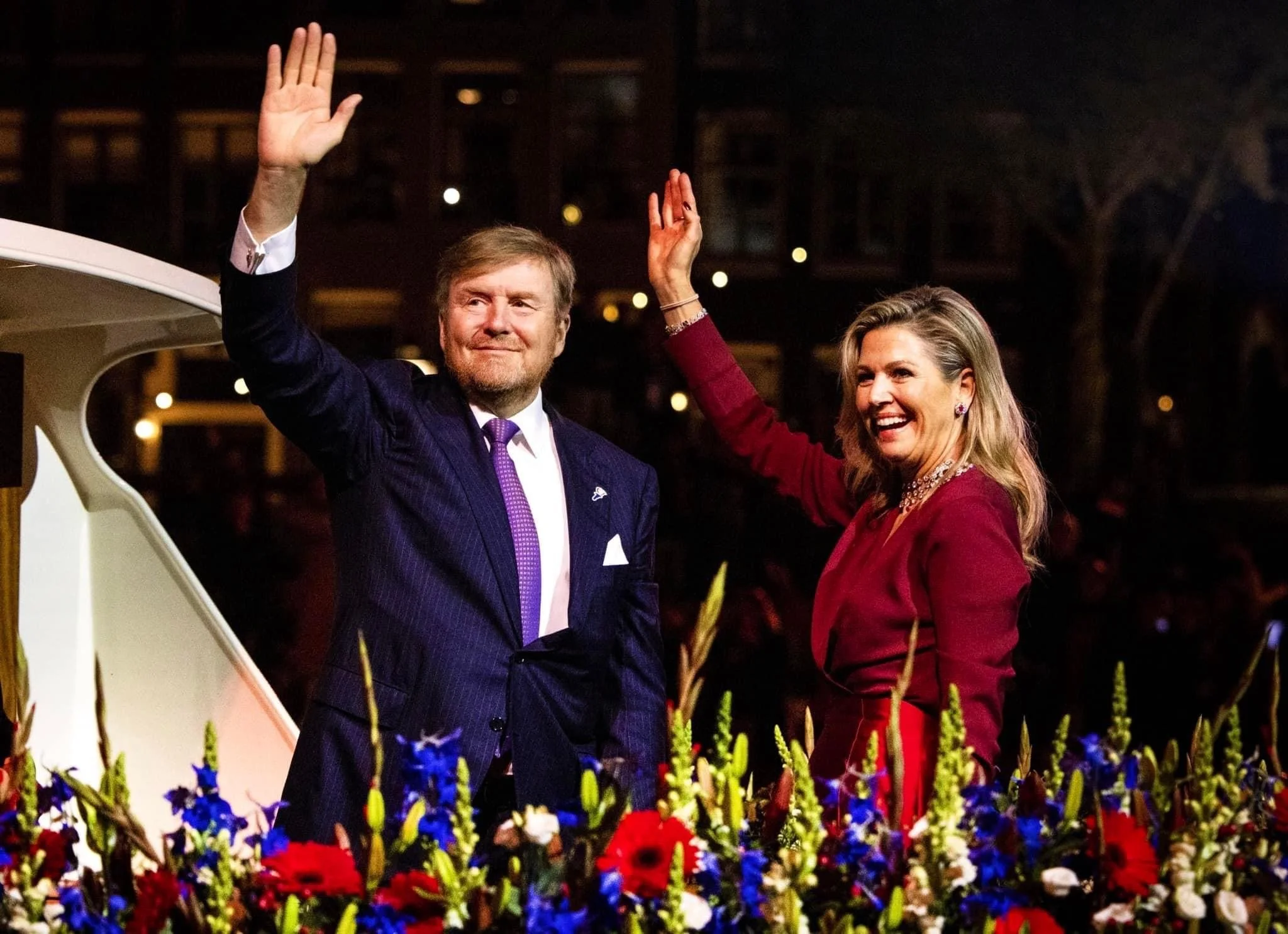 King Willem-Alexander and Queen Maxima attend National Liberation Concert