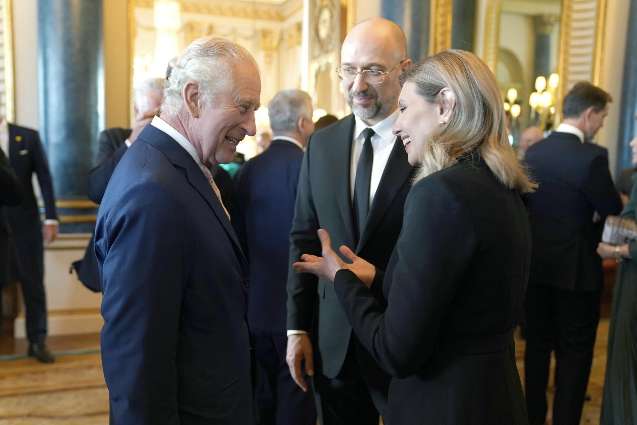 Royals Gather at Buckingham Palace for a Pre-Coronation Drink Reception