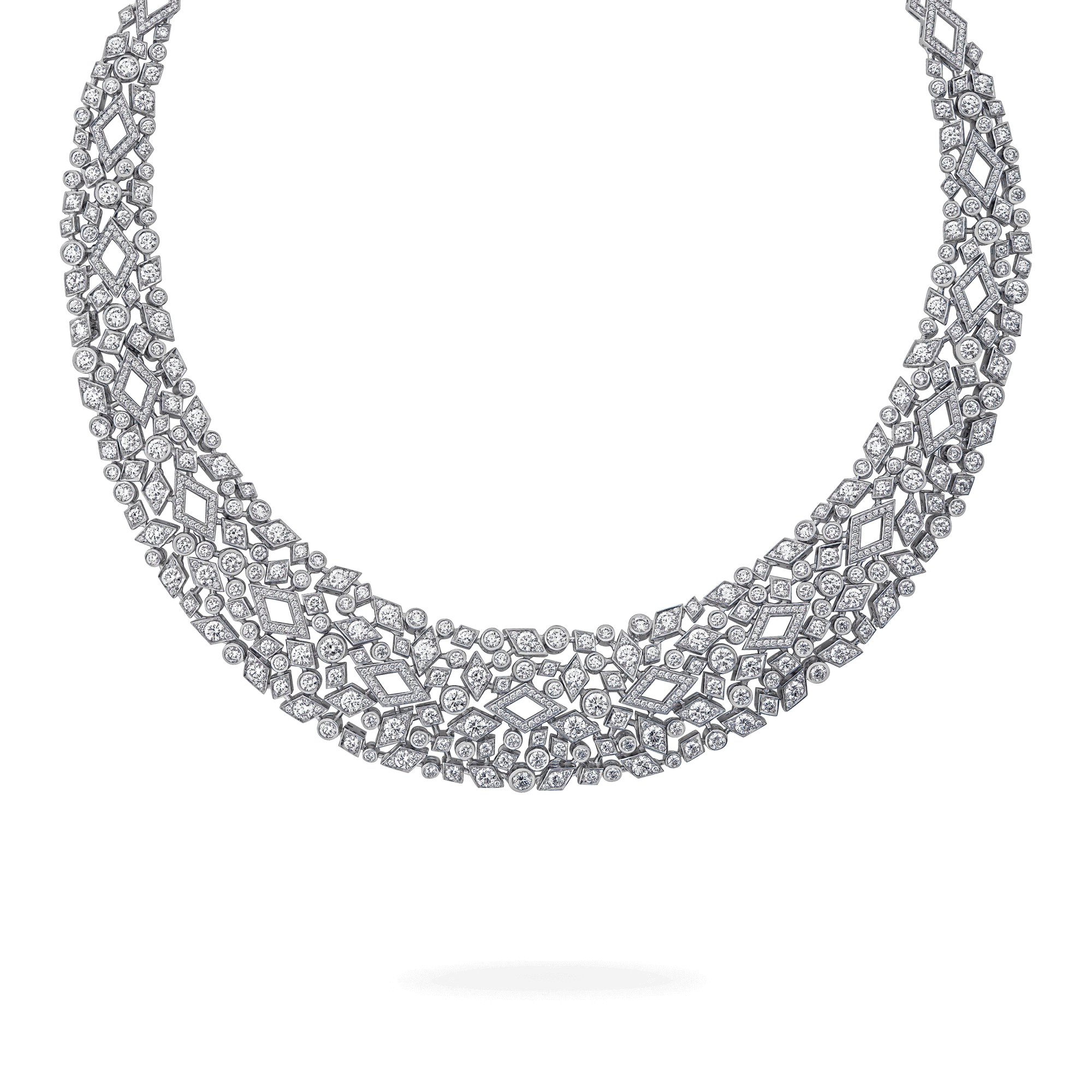 Garrard Albemarle High Jewellery Diamond Collar Necklace in 18ct White Gold.png